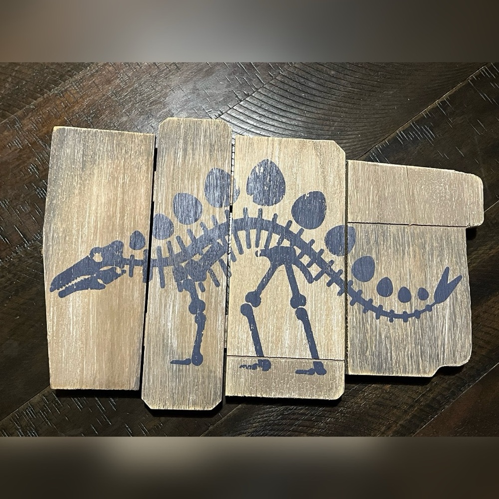 Skeleton Dinosaur Wall Art